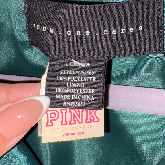 VS PINK Know.One.Cares Fleece Jacket - Picture 5 of 7